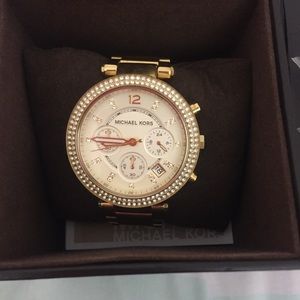 Michael kors gold watch